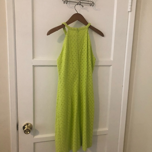 Highlighter Green Dress with unique design 😍 - Picture 4 of 4